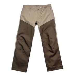 Guide Gear Mens 42x32 Hunting Brush Pants Briar Reinforced Upland Brown Tan